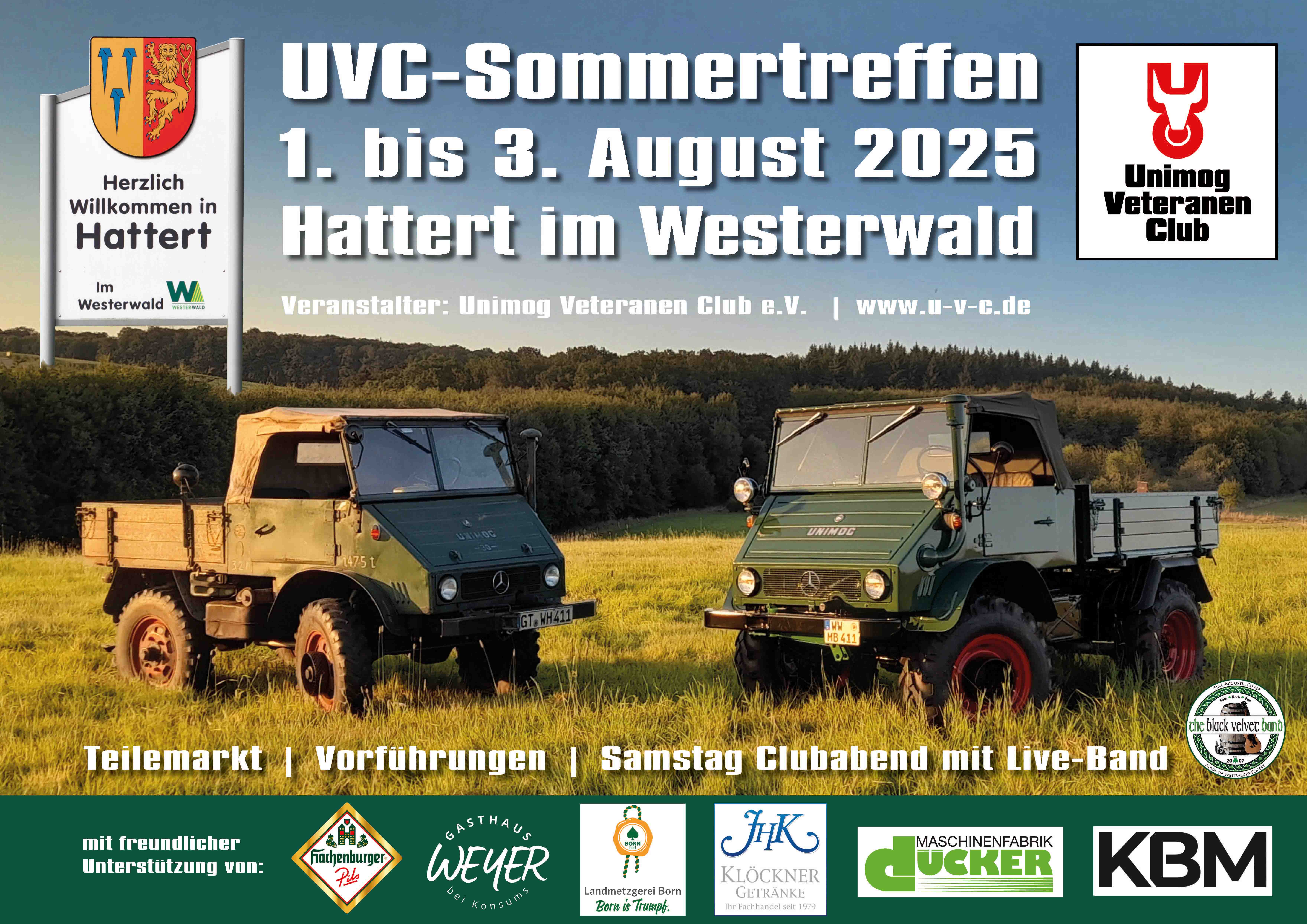 Plakat UVC Sommertreffen 2025 LR