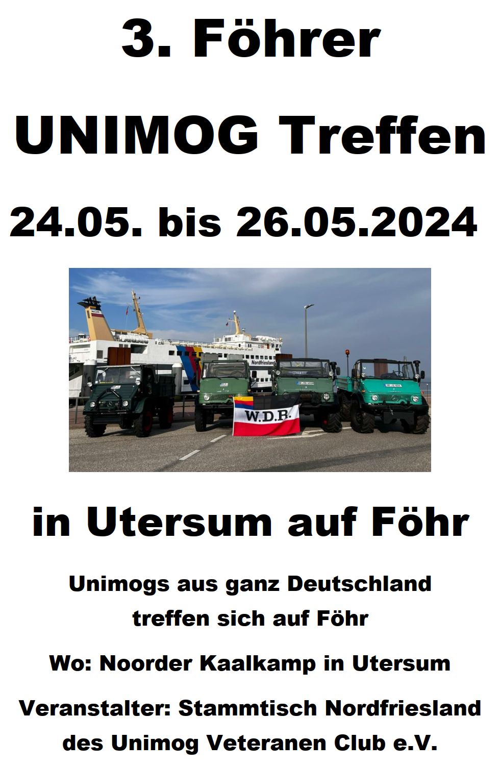 Unimog Plakat A4 2